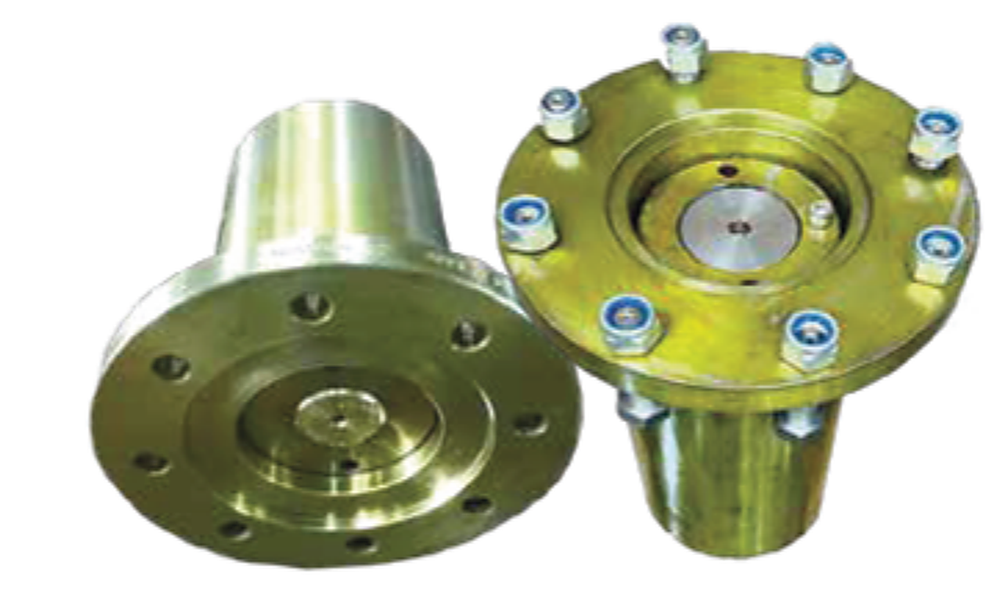 CNC-machined shaft couplings and flanges
